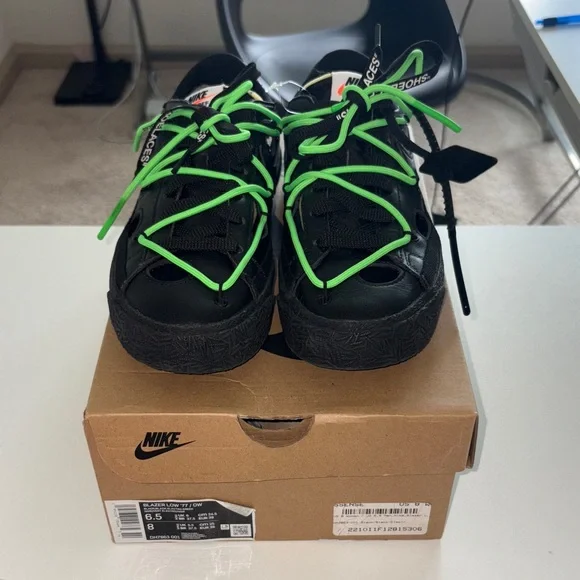 🖤💚Off white Nike collab size 8 blazers - Picture 3 of 9